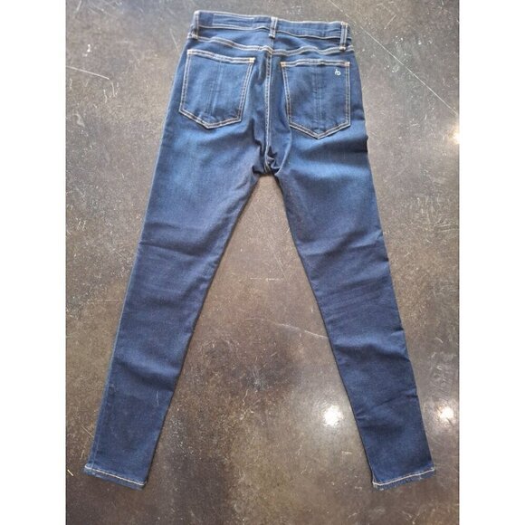 rag & bone Nina High-Rise Skinny Jeans in Carmen/Pre-owned, Sz. 26 - Picture 3 of 7